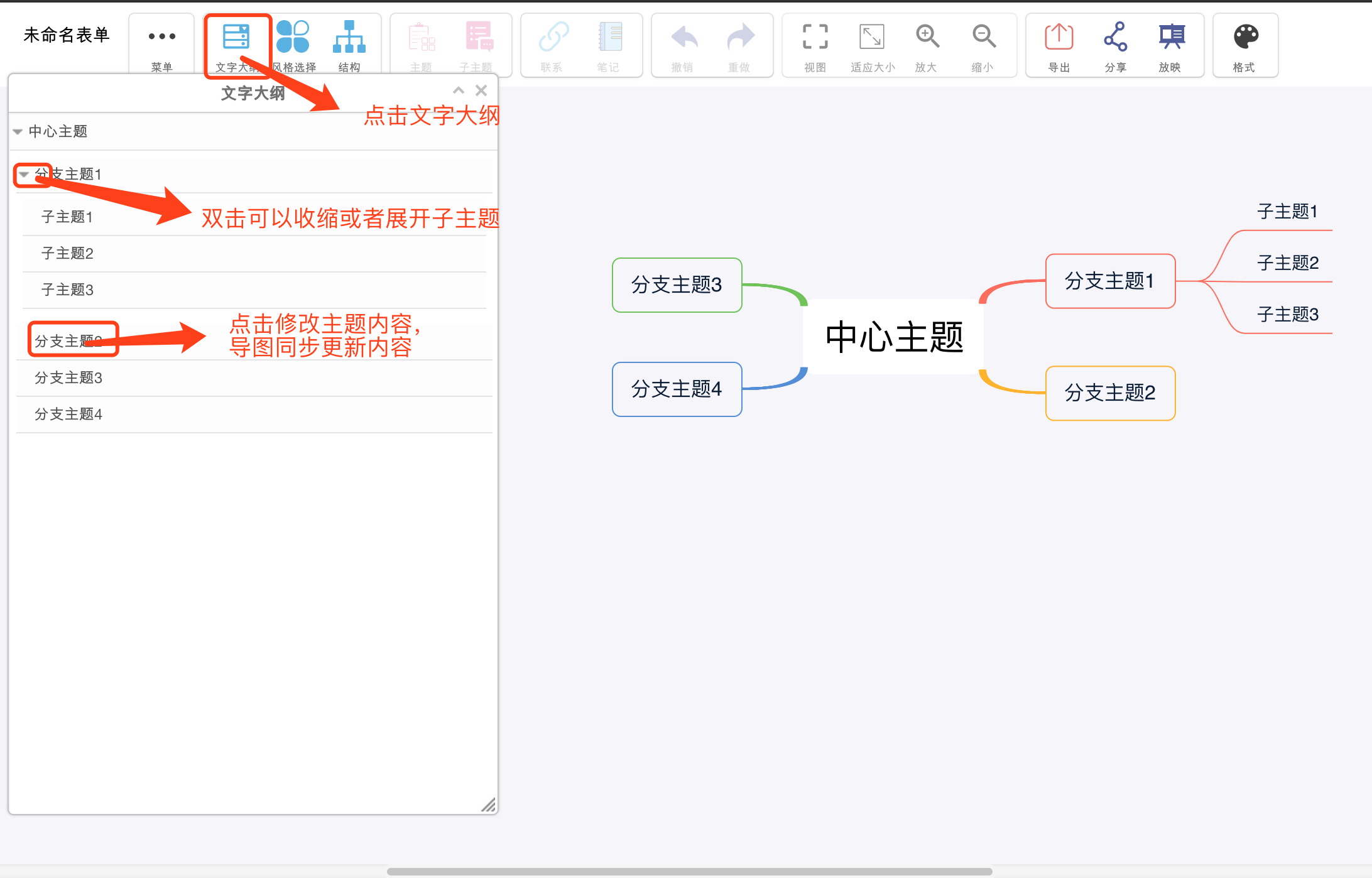 Online Mind Mapping