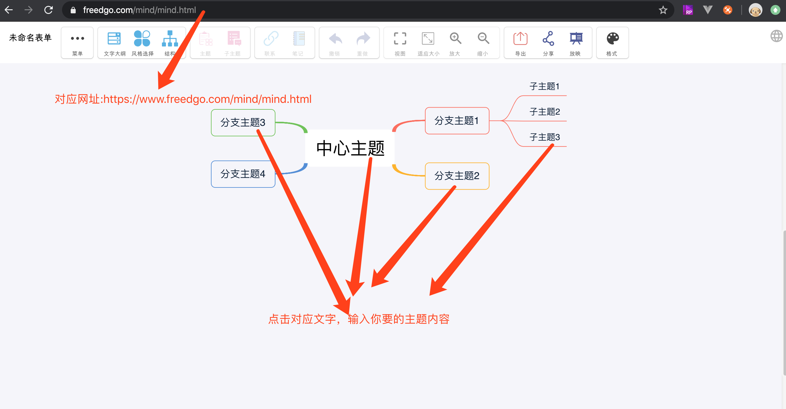 Online Mind Mapping